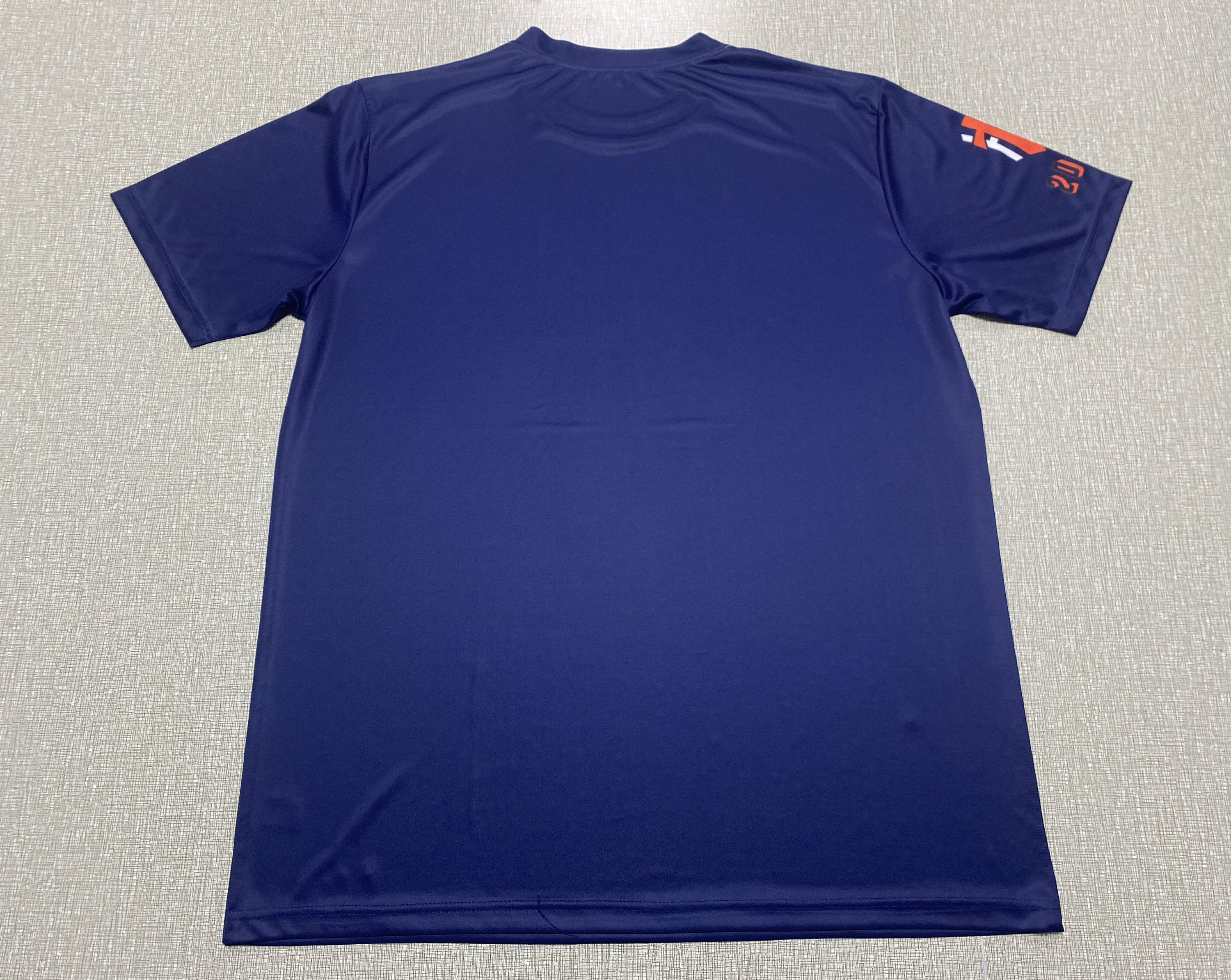 Custom V-Neck Sports T-Shirt