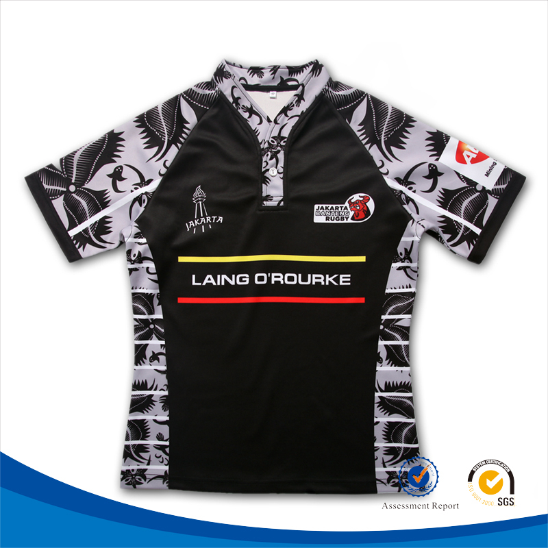 Custom sublimation rugby shirts